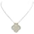 NEW NECKLACE VAN CLEEF & ARPELS MAGIC ALHAMBRA PENDANT NACRE GOLD NECKLACE Silvery White gold  ref.797182