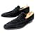BERLUTI WARHOL SHOES 8 42 BLACK SUEDE LEATHER SHOES LOAFERS  ref.797197