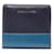 Marc Jacobs Leather Small Wallet Blue  ref.798221