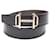 Hermès Gamma  Leather Belt Black Pony-style calfskin  ref.798270