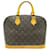 Louis Vuitton Alma Brown Cloth  ref.799261