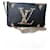 Zippy Louis Vuitton Pochette forrado con cremallera gigante Negro Plástico  ref.797344