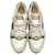 Sneaker Gucci Street Nabu Screener Beige Pelle Panno  ref.797974