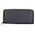 Louis Vuitton Zippy Wallet Vertical Navy blue Leather  ref.799663