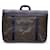 Fendi Vintage Zucca Monogram Vinyl Canvas Travel Bag Suitcase Brown Cloth  ref.799782
