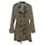 Burberry Coats, Outerwear Olive green Cotton  ref.800437