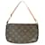 Louis Vuitton Pochette Accessoires Brown Cloth  ref.800515