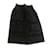 Chanel high waistededed Denim Skirt Dark blue Silk Cotton  ref.800519