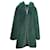 Tara Jarmon Manteaux, Vêtements d'extérieur Polyester Vert Vert foncé Bijouterie dorée  ref.800812