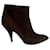 Prada Ankle Boots Chocolate Suede  ref.800882