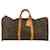 Louis Vuitton Keepall in tela rivestita marrone 60  ref.801276
