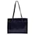 Gucci Black Vinyl Monogram ssima Canvas Tote Shoulder Bag Cloth  ref.801500