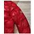Abrigo Moncler Rojo de Nylon Roja Burdeos - vista 8
