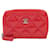 Portefeuille Chanel en cuir verni rouge  ref.801719