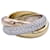 Love Bague Cartier, "Trinity", 3 ors, diamants. Or blanc Or jaune Or rose  ref.801748