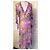 ANTIK BATIK PAGODE PALMSEIDENKLEID S 36 Pink - Ansicht 2