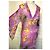 ANTIK BATIK PAGODE PALMSEIDENKLEID S 36 Pink - Ansicht 5