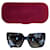 Gucci occhiali da sole Nero Plastica  ref.801839