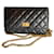 Wallet On Chain Chanel WOC Reissue 2.55 Black Leather  ref.801861