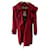 Burberry Trench Red  ref.801869
