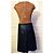 BARBARA BUI ROCK ROCK GLACIS LEDEREFFEKT DURCHBROCHENE LASERSCHNITTE T 36/38 Schwarz - Ansicht 3
