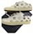 Zapatillas Saint Laurent Blancas de Piel con Estrellas Doradas