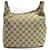Gucci handbag bag 01234 MONOGRAM CANVAS GG GUCCISSIMA BEIGE HAND BAG Brown Leather  ref.801993