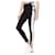 Karl Lagerfeld calça, leggings Preto Branco Raio  ref.802182