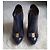 Stivaletti Salvatore Ferragamo in pelle blu navy - vista 2