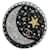 Broche galaxie Chanel Noir  ref.802677