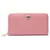 Dolce & Gabbana Lange Brieftasche aus Leder Pink Kalbähnliches Kalb  ref.802773