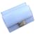 Fendi Porte-monnaie et porte-cartes en cuir 8M0423 Veau façon poulain Bleu  ref.802776