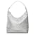 Gucci Guccissima Leather Hobo Bag Leather Shoulder Bag 239379 in Excellent condition Silvery  ref.802857