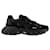 B-East Sneakers - Balmain - Multi - Suede Black  ref.803798
