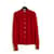Chanel HACIA 89 blusa de seda roja en38/40  ref.804085