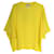 Camiseta Alexandre Vauthier Amarelo Algodão  ref.804409