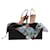 Diane Von Furstenberg Heels Black Pink Leather  ref.804426