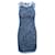 D&G Blue Tweed Dress Cotton  ref.804520