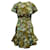 Zimmermann Braunes bedrucktes Kleid mit seitlichen Ausschnitten Leinen  ref.804594