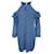 Michael Kors Vestido estampado azul Poliéster  ref.804665