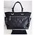 Borsa shopping Chanel Paris-Biarritz Nero - vista 2