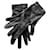 Hermès Gloves Black Leather  ref.804945
