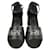 Hermès Des sandales Cuir Noir  ref.804951