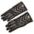 Gucci Black GG Marmont Leather Gloves  ref.805007