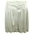 Fendi Mini-jupe boutonnée argentée Polyester Métallisé  ref.805157