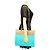 Hermès Herbag Tela Blu e Marrone Zip MM - vista 11