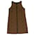 FENDI Zucca Canvas one piece Shirt Brown Black Auth 36347  ref.805378