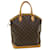 LOUIS VUITTON Monogram Lockit Hand Bag M40102 LV Auth 36367 Cloth  ref.805405