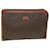 Céline CELINE Macadam Canvas Clutch Bag PVC Leather Brown Auth ac1846  ref.805407