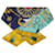 Hermès Maxi lenço Hermes Twilly Chiavi Les Cles em seda multicolorida Multicor  ref.805929